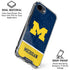 University of Michigan Jersey Split iPhone 16e Clear Case