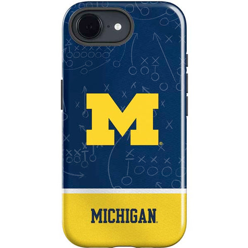 University of Michigan Jersey Split iPhone 16e Impact Case