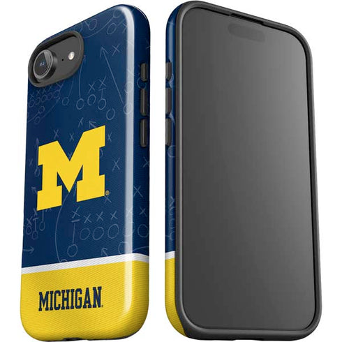 University of Michigan Jersey Split iPhone 16e Impact Case