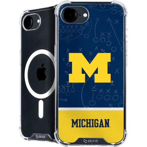 University of Michigan Jersey Split iPhone 16e MagSafe Case