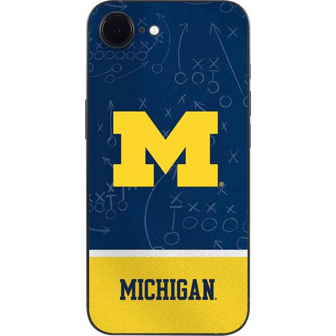 University of Michigan Jersey Split iPhone 16e Skin