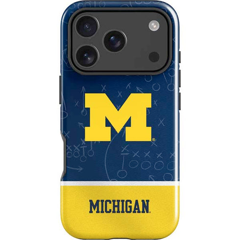 University of Michigan Jersey Split iPhone 18 Pro Impact Case