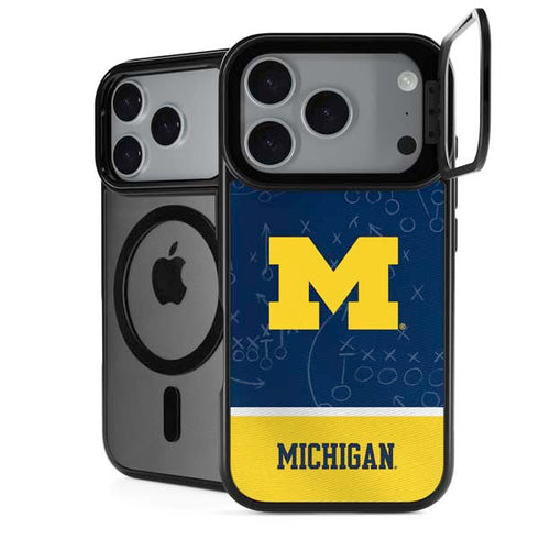 University of Michigan Jersey Split iPhone 18 Pro Kickstand Case