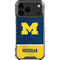 University of Michigan Jersey Split iPhone 18 Pro Max Clear Case