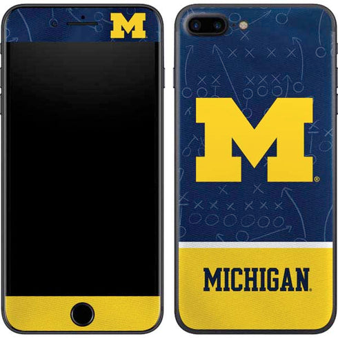 University of Michigan Jersey Split iPhone 7 Plus Skin