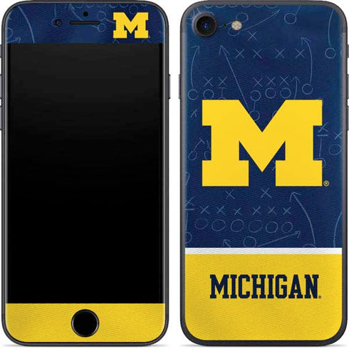 University of Michigan Jersey Split iPhone 8 Skin