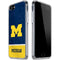University of Michigan Jersey Split iPhone SE (2nd & 3rd Gen) Clear Case