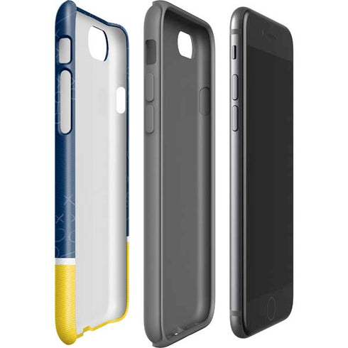 University of Michigan Jersey Split iPhone SE (2nd & 3rd Gen) Pro Case