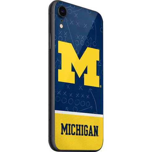 University of Michigan Jersey Split iPhone SE (2nd & 3rd Gen) Skin