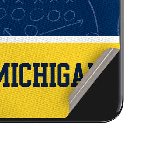 University of Michigan Jersey Split iPhone SE (2nd & 3rd Gen) Skin