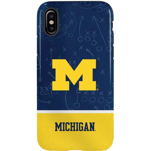 University of Michigan Jersey Split iPhone X Pro Case