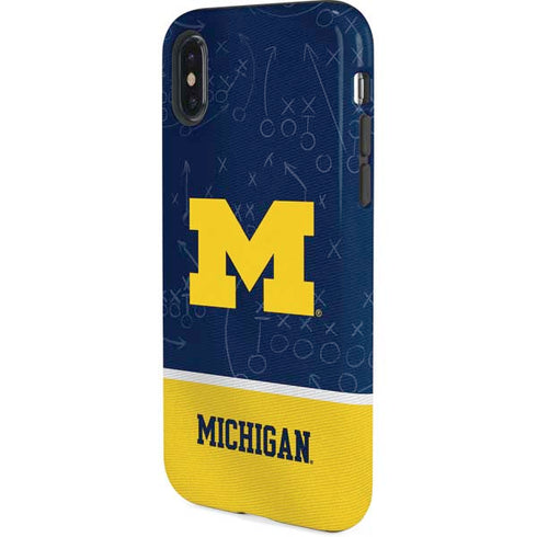 University of Michigan Jersey Split iPhone X Pro Case