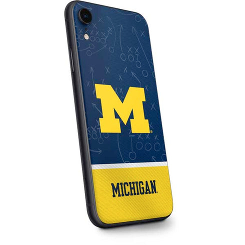 University of Michigan Jersey Split iPhone XR Skin