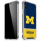 University of Michigan Jersey Split iPhone XS Max Clear Case