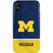 University of Michigan Jersey Split iPhone XS Pro Case