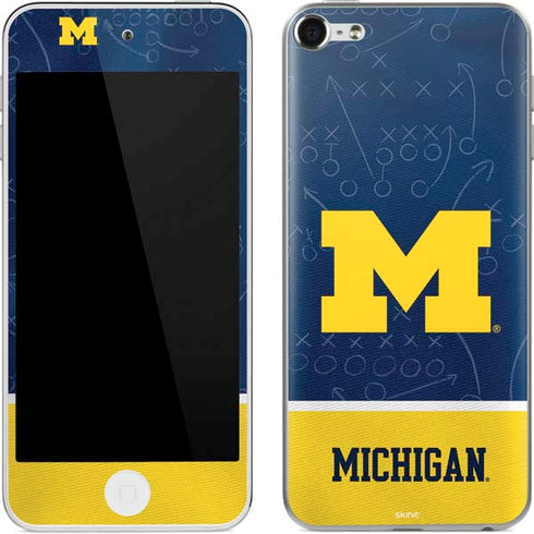 University of Michigan Jersey Split Apple iPod Skin