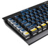 University of Michigan Jersey Split K95 RGB PLATINUM Mechanical Gaming Keyboard Skin