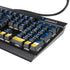 University of Michigan Jersey Split K95 RGB PLATINUM Mechanical Gaming Keyboard Skin
