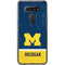 University of Michigan Jersey Split LG K51/Q51 Clear Case