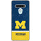 University of Michigan Jersey Split LG Stylo 6 Clear Case
