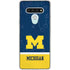University of Michigan Jersey Split LG Stylo 6 Clear Case