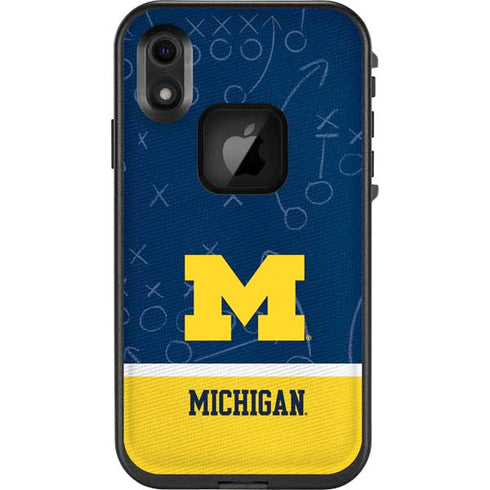 University of Michigan Jersey Split LifeProof Fre iPhone Skin