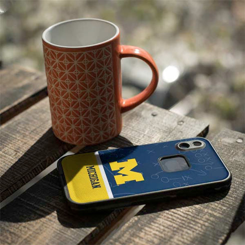 University of Michigan Jersey Split LifeProof Fre iPhone Skin