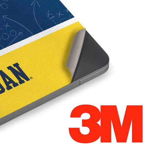 University of Michigan Jersey Split Apple MacBook Air Skin