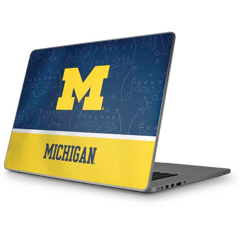 University of Michigan Jersey Split Apple MacBook Pro 17-inch Skin