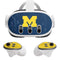 University of Michigan Jersey Split Meta Quest 3 Skin