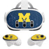 University of Michigan Jersey Split Meta Quest 3 Skin