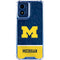 University of Michigan Jersey Split Moto G 5G (2024) Clear Case