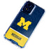 University of Michigan Jersey Split Moto G 5G (2024) Clear Case