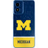 University of Michigan Jersey Split Moto G Play 4G (2024) Skin