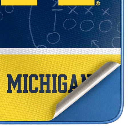 University of Michigan Jersey Split Moto G Play 4G (2024) Skin