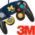 University of Michigan Jersey Split Nintendo GameCube Controller Skin