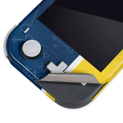 University of Michigan Jersey Split Nintendo Switch Lite Skin