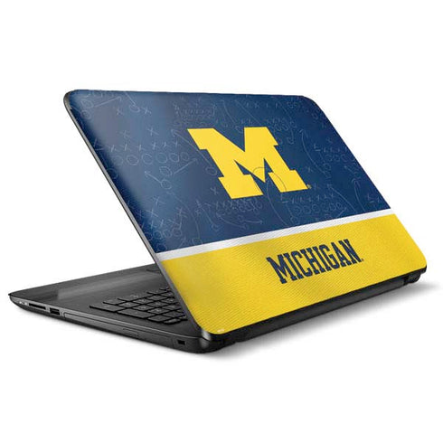 University of Michigan Jersey Split HP Notebook Skin