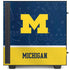 University of Michigan Jersey Split NZXT H510 Compact ATX Mid-Tower Case Skin