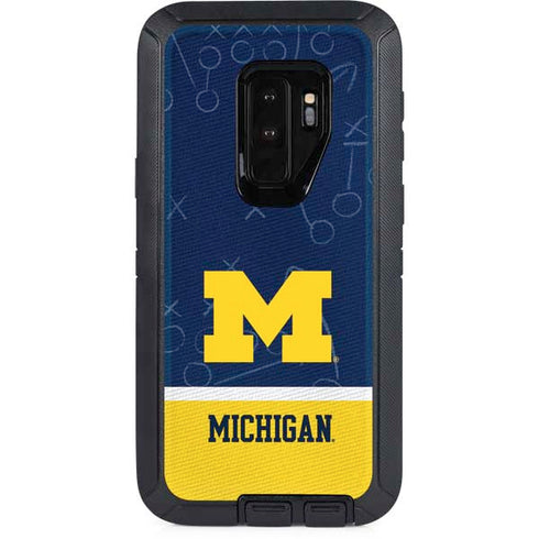 University of Michigan Jersey Split Otterbox Defender Galaxy Skin