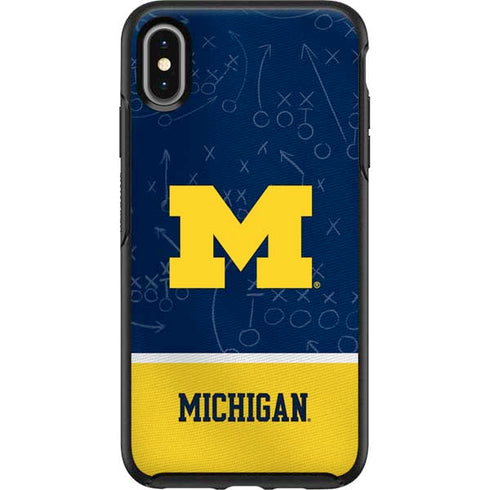 University of Michigan Jersey Split Otterbox Symmetry iPhone Skin