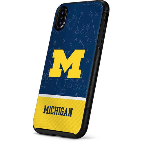 University of Michigan Jersey Split Otterbox Symmetry iPhone Skin