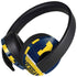 University of Michigan Jersey Split PlayStation 4 Gold Wireless Headset Skin
