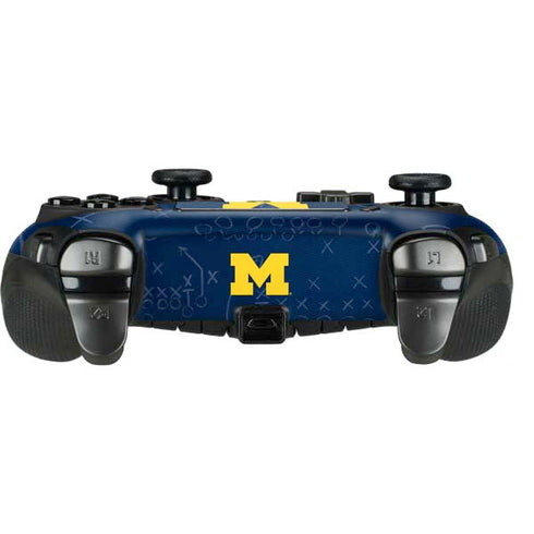 University of Michigan Jersey Split PlayStation Scuf Vantage 2 Controller Skin
