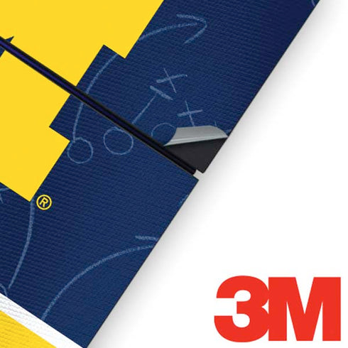 University of Michigan Jersey Split PS4 Console and Controller Bundle Skin