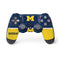 University of Michigan Jersey Split PS4 Controller Skin