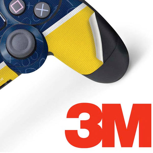 University of Michigan Jersey Split PS4 Controller Skin