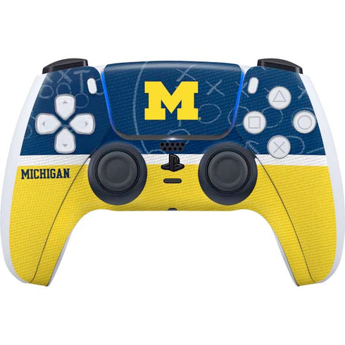 University of Michigan Jersey Split PlayStation PS5 Skins