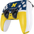 University of Michigan Jersey Split PS5 Controller Skin