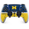 University of Michigan Jersey Split PS5 DualSense Edge Pro Controller Skin